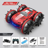 Athena Story 玩具 Red / Dual remote control 2 In1 Waterproof Radio Controlled Stunt Car