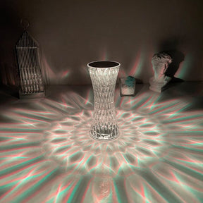 Athena Story 灯具 Led Transparent Crystal Touch Rose Table Lamp